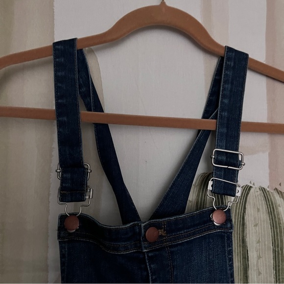 madewell button front skinny overalls sz small - Picture 5 of 8